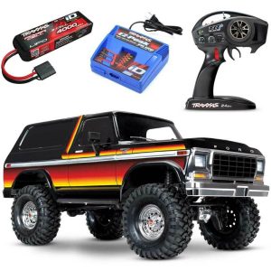 Traxxas TRX-4 Ford Bronco RC 4x4 Rock Crawler RTR mit 3S LiPo COMBO