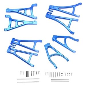 GPM Blau Kompletter Aluminium-Querlenkersatz für E-Revo 2.0