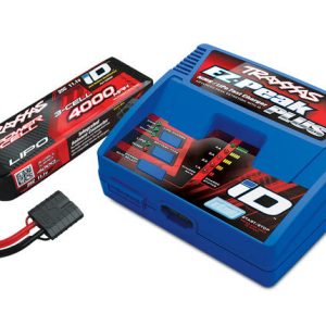 Traxxas 2994 EZ-Peak ID-Ladegerät und 3S 4000 mAh LiPo-Akku-Komplettgerät