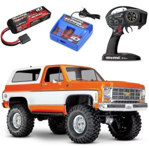 Traxxas TRX-4 Chevy K5 Blazer RC 4x4 Rock Crawler RTR mit 3S LiPo COMBO