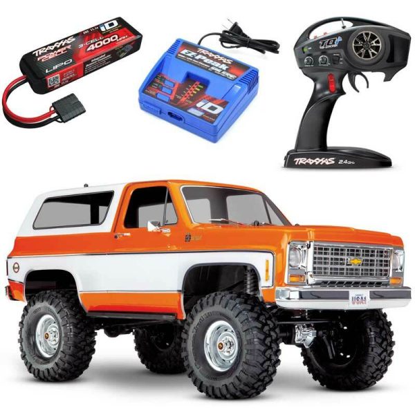 Traxxas TRX-4 Chevy K5 Blazer RC 4x4 Rock Crawler RTR mit 3S LiPo COMBO