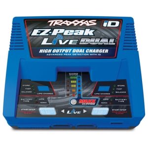 Traxxas EZ-Peak Live Dual ID Ladegerät 200W für LiPo & NiMH