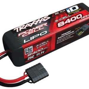 Traxxas 8400 mAh 11,1 V iD LiPo 3S 3-Zellen 25C Akku mit iD-Anschluss