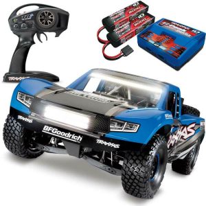 Traxxas Unlimited Desert Racer 4WD Brushless mit LEDs 6S 50+MPH Akku & Ladegerät COMBO