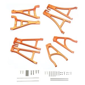 GPM Orange Kompletter Aluminium-Querlenkersatz für E-Revo 2.0