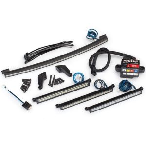 Traxxas Desert Racer Komplettes LED-Lichtset - Scheinwerfer, Rücklichter, Dachlichter und HV-Leistungsverstärker