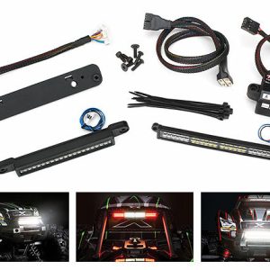 Traxxas X-Maxx Komplettes LED-Beleuchtungsset mit HV-Leistungsverstärker Nr. 6590
