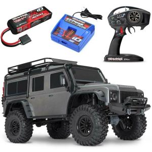Traxxas TRX-4 Land Rover Defender RC 4x4 Rock Crawler RTR mit 3S LiPo COMBO