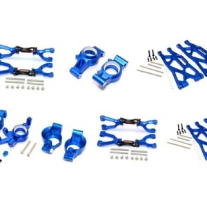 GPM X-Maxx Komplettes Aluminium-Federungs-Upgrade (Blau)