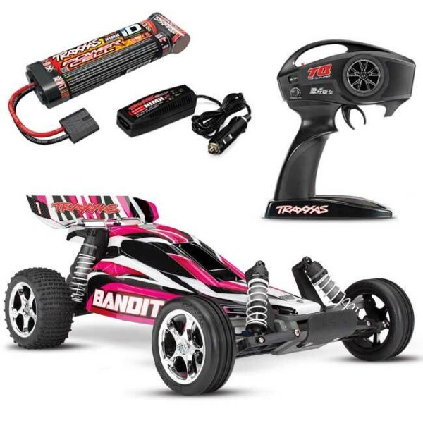 Traxxas Bandit XL-5 RTR 1/10 RC Buggy mit Akku und Schnellladegerät - Image 3