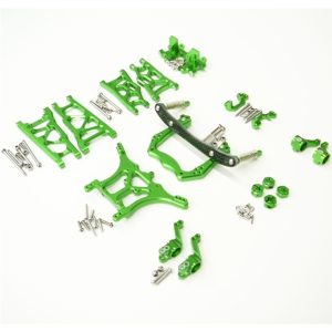 Gen3 RC Grünes Aluminium Komplett-Upgrade-Kit Traxxas Rustler 2WD XL-5 & VXL