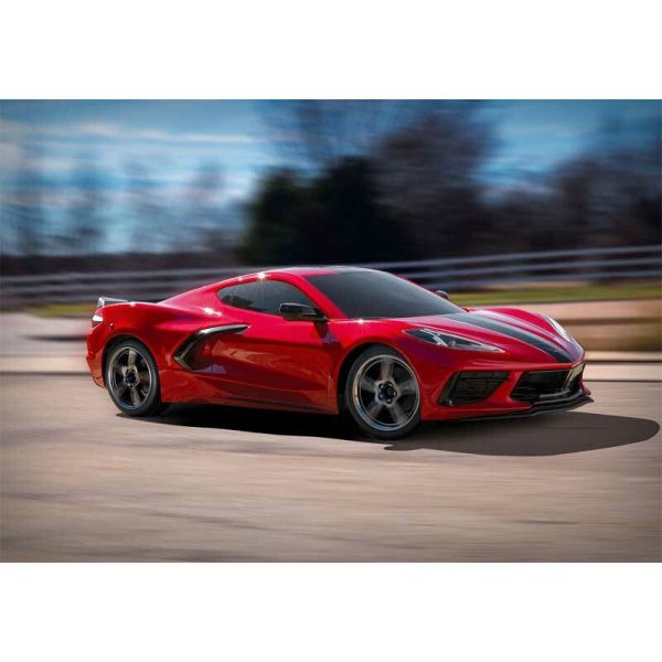 Traxxas 4-Tec 3.0 Chevrolet Stingray 1/10 AWD Supercar mit TQ 2,4 GHz Radio - Image 2