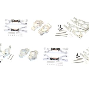 GPM X-Maxx Komplettes Aluminium-Federungs-Upgrade (Silber)
