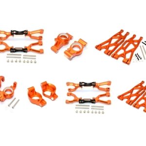 GPM X-Maxx Komplettes Aluminium-Federungs-Upgrade (Orange)
