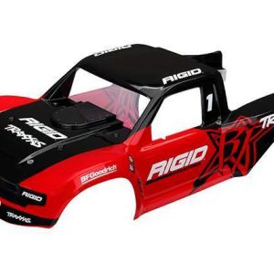 Traxxas Unlimited Desert Racer Rigid Edition, lackierte Karosserie und Aufkleber