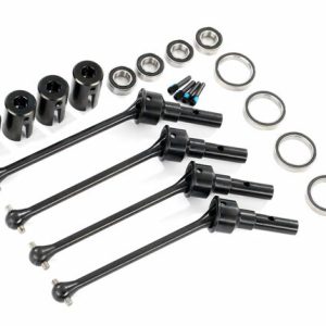 Traxxas Maxx montierte CV-Antriebswellen aus Stahl (4) – Erfordert Nr. 8654, 8654G oder 8654R und Nr. 7758, 7758G oder 7758R für die Installation