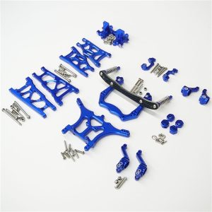 Gen3 RC Blau Aluminium Komplett-Upgrade-Kit Traxxas Rustler 2WD XL-5 & VXL