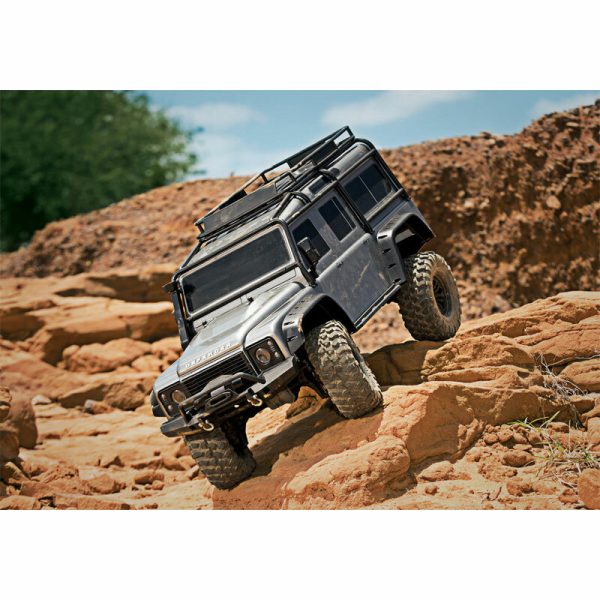 Traxxas TRX-4 Land Rover Defender RC 4x4 Rock Crawler RTR mit 3S LiPo COMBO - Image 4